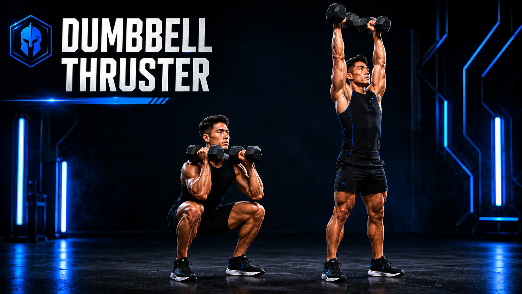 Dumbbell Thruster